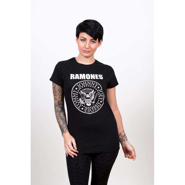 Ramones Ladies Tee: Seal (Skinny Fit) 