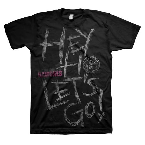 Ramones Unisex Tee: Hey Ho 