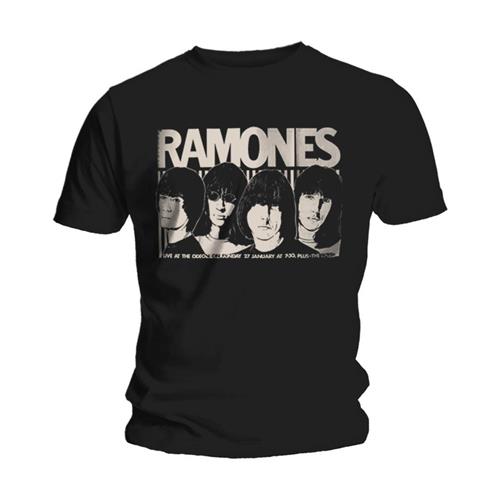 Ramones Unisex Tee: Odeon Poster 