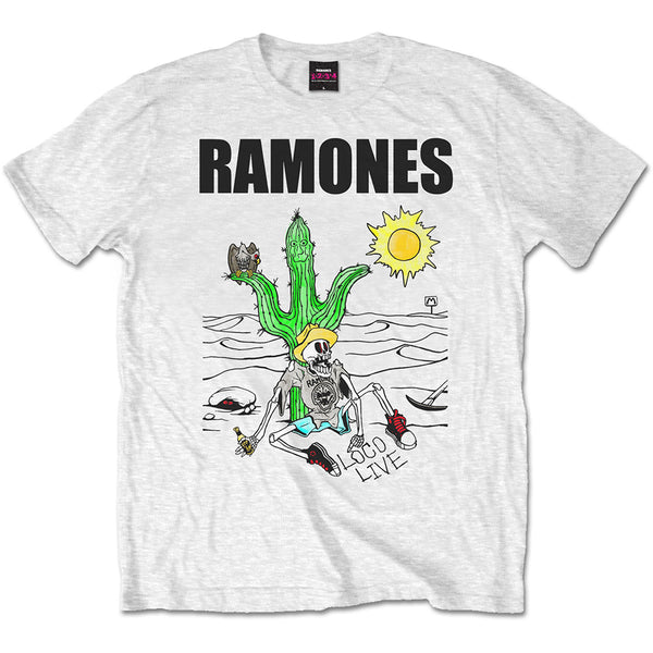 Ramones Unisex Tee: Loco Live 