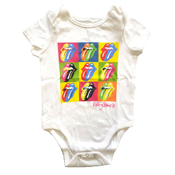 The Rolling Stones Kids Baby Grow: Two-Tone Tongues (24 Months)