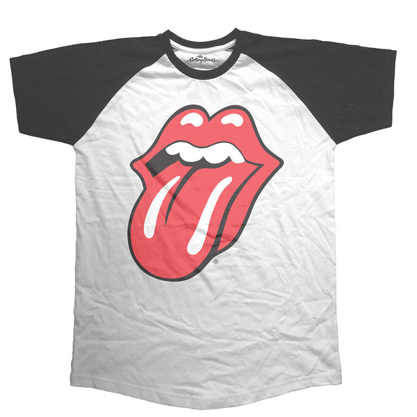 The Rolling Stones Unisex Raglan Tee: Classic Tongue (XX-Large)