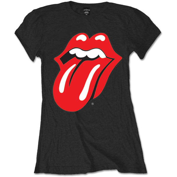 The Rolling Stones Ladies Tee: Classic Tongue (XX-Large)