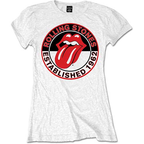 The Rolling Stones Ladies Tee: Est. 1962 (X-Large)