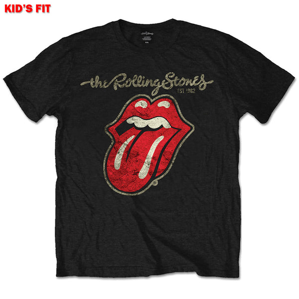 The Rolling Stones Kids Tee: Plastered Tongue (9 - 10 Years)