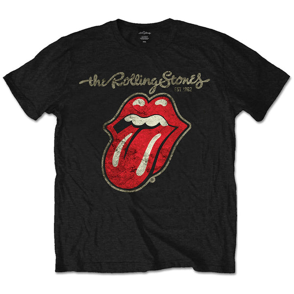 The Rolling Stones Unisex Tee: Plastered Tongue (XX-Large)