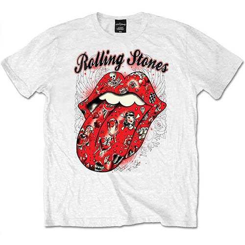 The Rolling Stones Unisex Tee: Tattoo Flash (XX-Large)