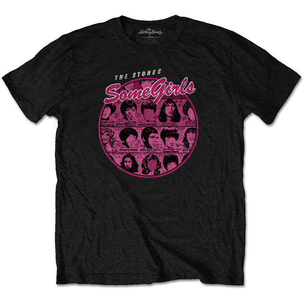 The Rolling Stones Unisex Tee: Some Girls Circle Version 1 (XX-Large)