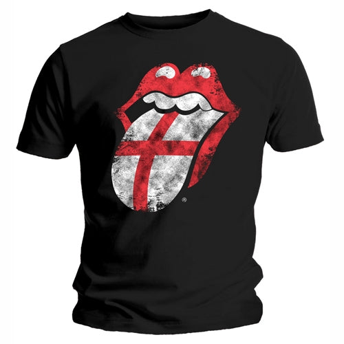 The Rolling Stones Unisex Tee: England Tongue (XX-Large)