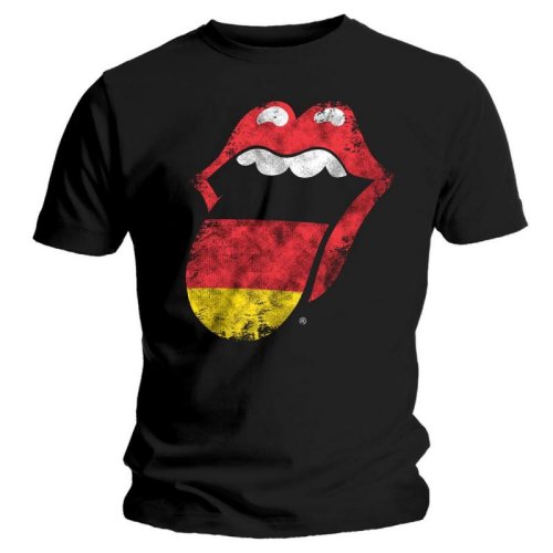 The Rolling Stones Unisex Tee: German Tongue (XX-Large)