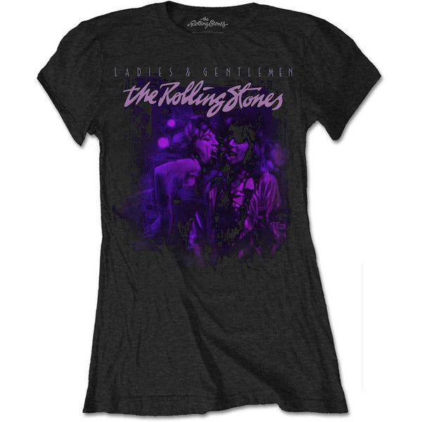 The Rolling Stones Ladies Fashion Tee: Mick & Keith Together (XX-Large)