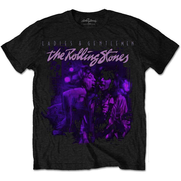 The Rolling Stones Unisex Tee: Mick & Keith Together (XX-Large)