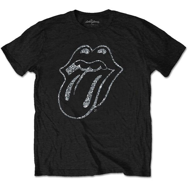 The Rolling Stones Unisex Tee: Tongue (Diamante) (XX-Large)
