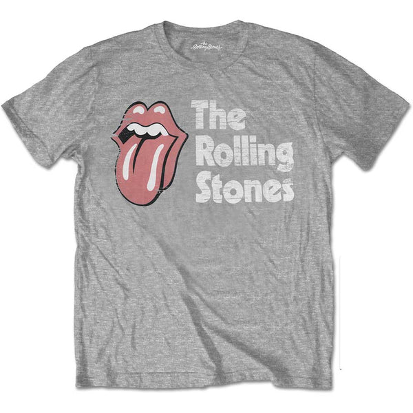 The Rolling Stones Unisex Tee: Scratched Logo (XX-Large)