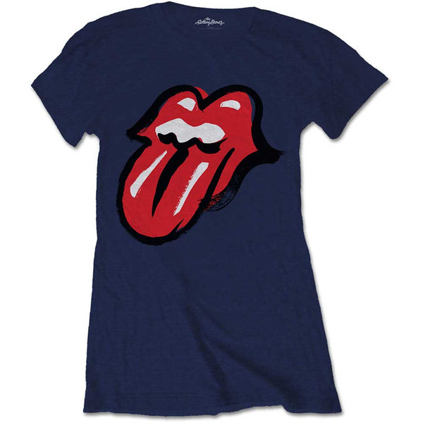 The Rolling Stones Ladies Tee: No Filter Tongue (XX-Large)