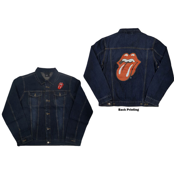 Rolling Stones Classic Tongue Denim Jacket