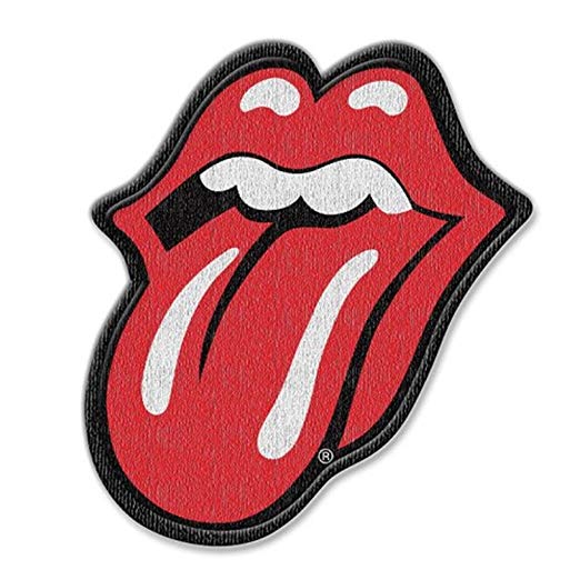 Rolling Stones Classic Tongue Logo Patch is available at Rocker Tee.