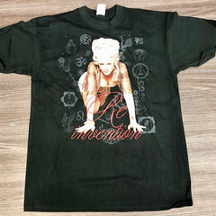 Madonna Unisex Tee: Re-invention Tour (Ex Tour)