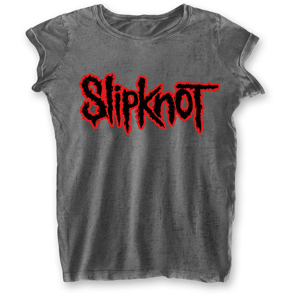 Slipknot Ladies Tee: Logo (Burn Out) (XX-Large)
