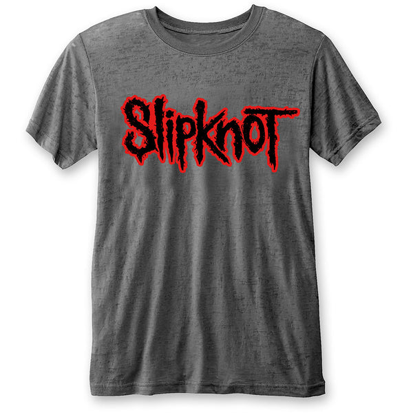 Slipknot Unisex Tee: Logo (Burn Out) (XX-Large)