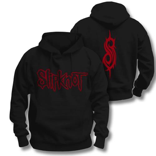 Slipknot Unisex Pullover Hoodie: Logo (XXX-Large) (Back Print)