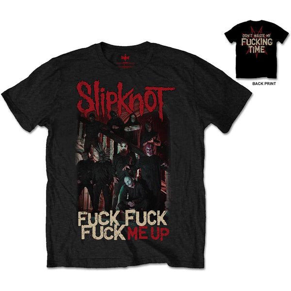 Slipknot Unisex Tee: Fuck Me Up (Back Print) (XX-Large)