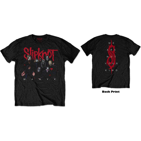 Slipknot Unisex Tee: WANYK Logo (Back Print) (XX-Large)