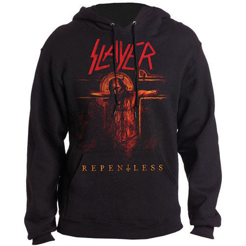 Slayer Unisex Pullover Hoodie: Repentless Crucifix (XX-Large)