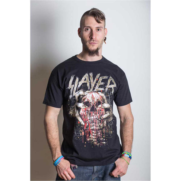 Slayer Unisex Tee: Skull Clench (XX-Large)