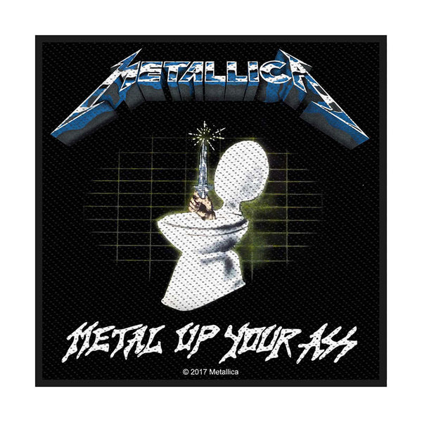 Metallica Standard Patch: Metal Up Your Ass (Loose)