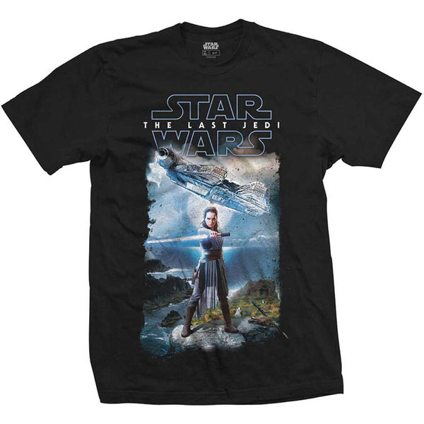 Star Wars Unisex Tee: Episode VIII Falcon Composite (XX-Large)