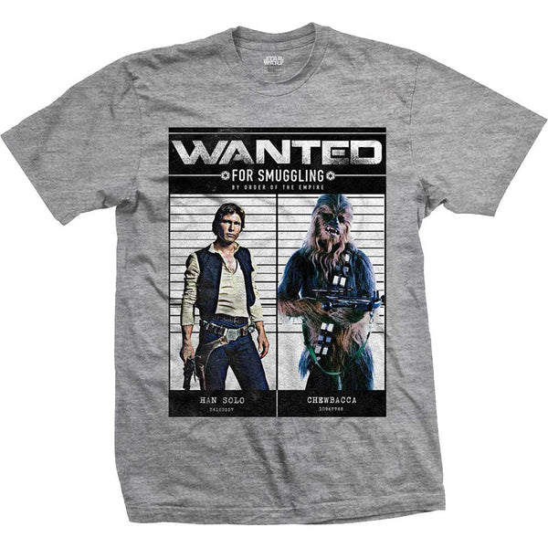 Star Wars Unisex Tee: Wanted Smugglers (XX-Large)
