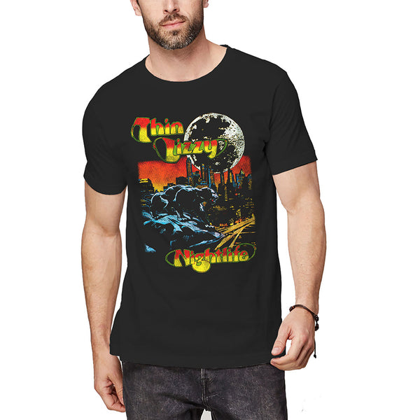 Thin Lizzy Unisex Tee: Nightlife Colour (XX-Large)