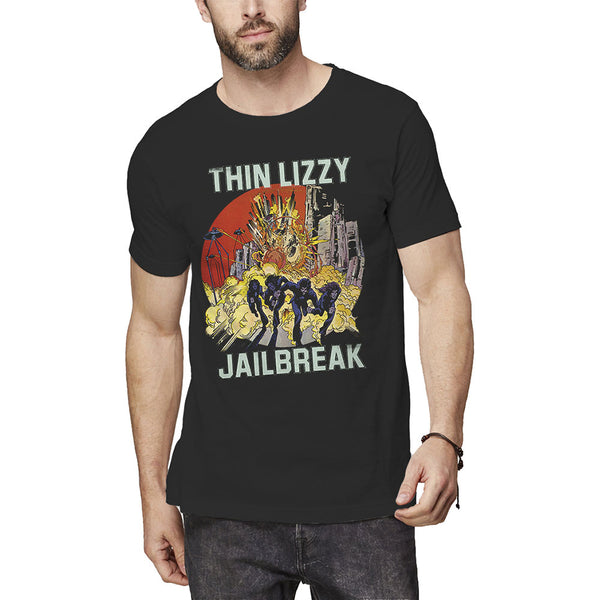 Thin Lizzy Unisex Tee: Jailbreak Explosion (XX-Large)