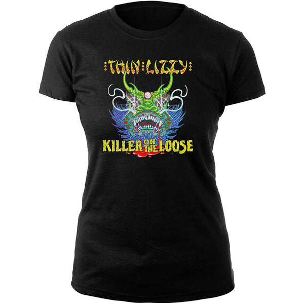 Thin Lizzy Ladies Tee: Killer Lady (X-Large)