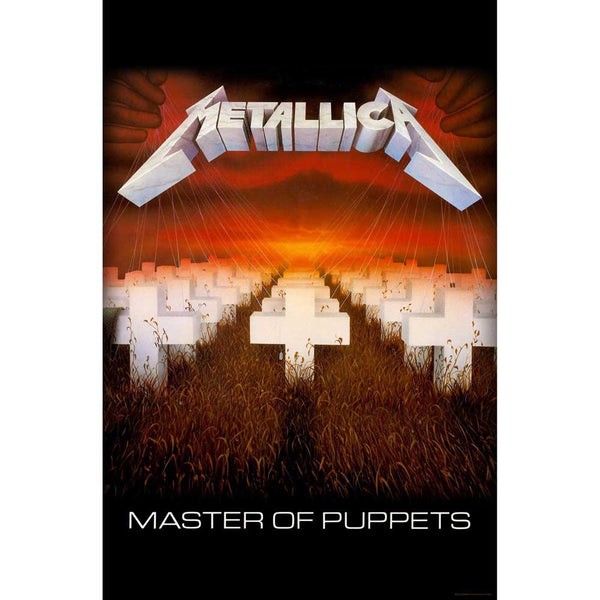 Metallica Textile Poster: Master of Puppets