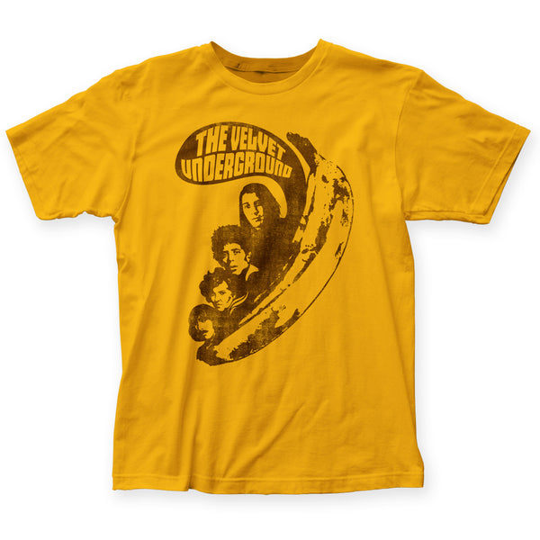 Officially licensed Velvet Underground VU Says fitted jersey t-shirt is available at Rocker Tee.