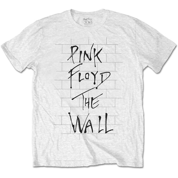 Pink Floyd Unisex Tee: The Wall & Logo (XX-Large)