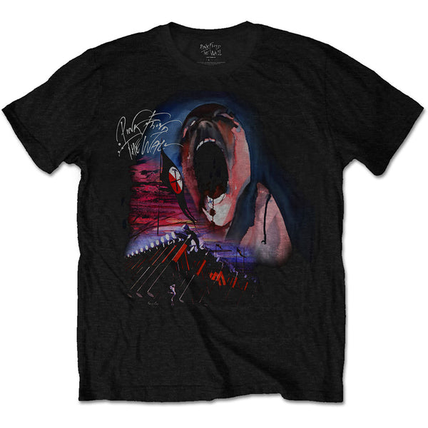 Pink Floyd Unisex Tee: The Wall Scream & Hammers (XX-Large)