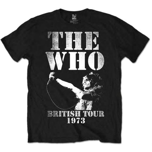 The Who Unisex Tee: British Tour 1973 (XX-Large)