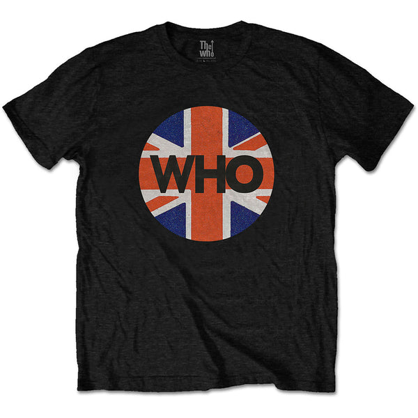 The Who Unisex Tee: Union Jack Circle (XX-Large)
