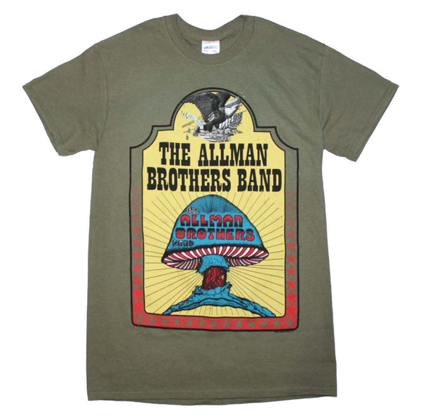 Allman Brothers Mushroom T-Shirt is available at Rocker Tee