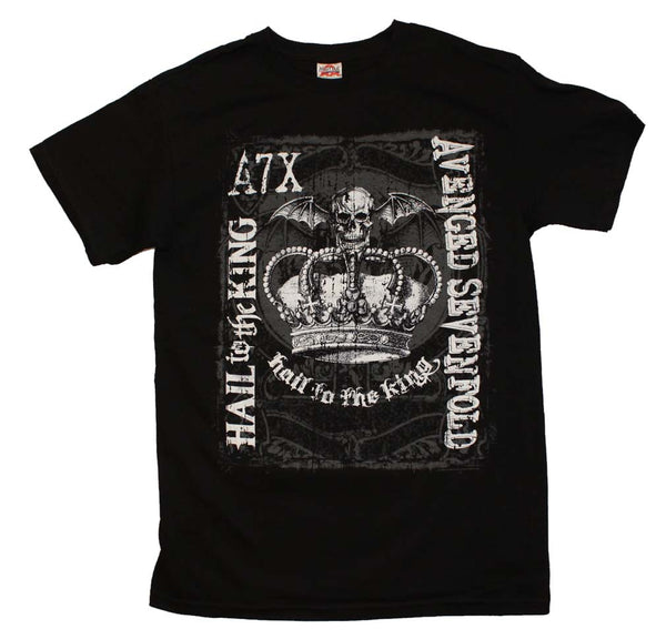 Avenged Sevenfold Hail to the King Crown T-Shirt is available at Rocker Tee