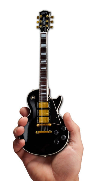 Axe Heaven Gibson 1959 Les Paul Ebony Mini Guitar Collectible