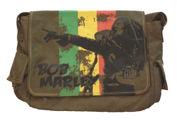 Bob Marley Messenger Bag available at RockerTeeShirts.com