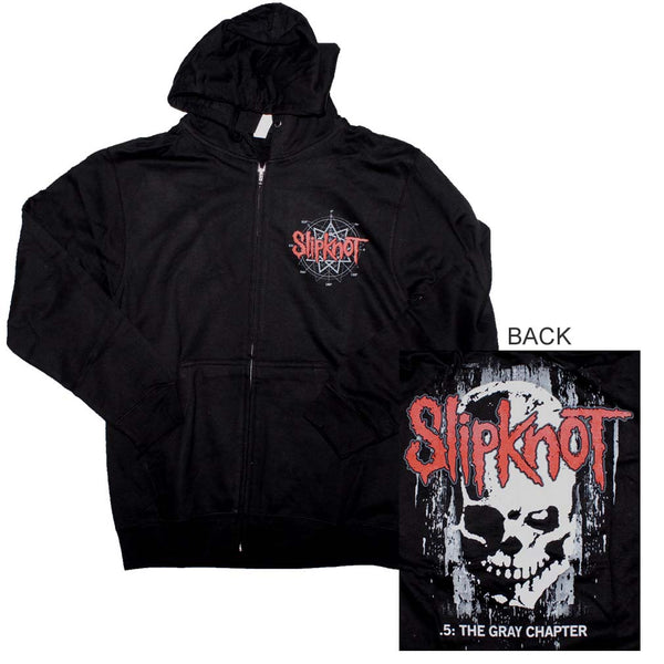 Slipknot The Gray Chapter Skull Hoodie Sweatshirt is available at Rocker Tee