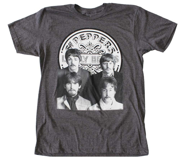 Beatles Sergeant Peppers Lonely Hearts Club Band T-Shirt is available at Rocker Tee.