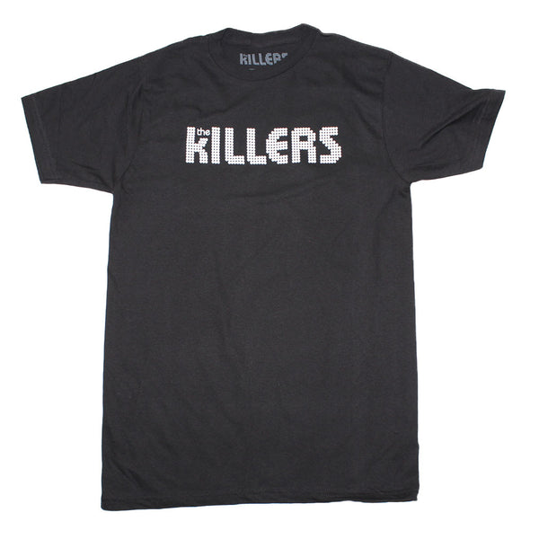 The Killers Classic White Logo T-Shirt is available at Rocker Tee