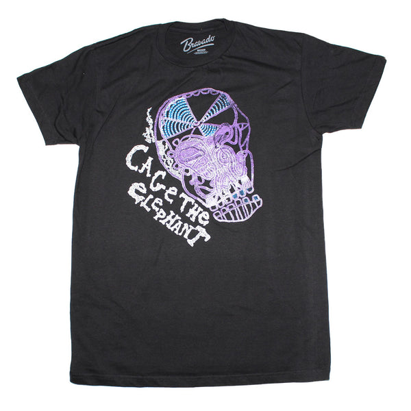 Cage The Elephant Colorskull T-Shirt is available at Rocker Tee