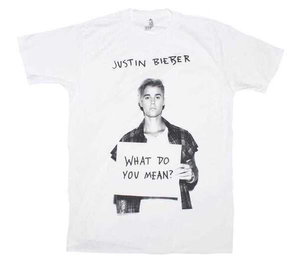 Justin Bieber What Do U Mean T-Shirt